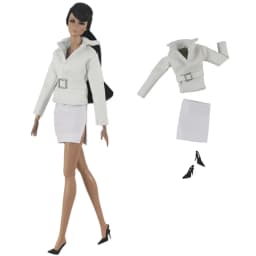 Handmade BABI CLOTHES Leather Clothing Outfit for 11.5 inch 30cm Doll Clothes Many Style Gifts for BABI Doll Accessories 03
