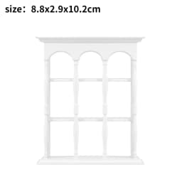 1/6 Scale Dollhouse Miniature Furniture Wooden Shelf Cabinet Sink Cabinet Operator Counter Bar Dollhouse Kitchen Accessory