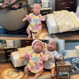 Attyi 11cm Mini Palm Whole Solid Silicone bebe reborn Doll Realistic Reborn Baby Girl Dolls bebe reborn silicona entero