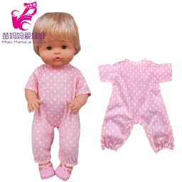 Reborn Baby Doll Clothes Jumpsuit 38 Cm Nenuco Doll Clothing Ropa Y Su Hermanita Toys Accessories