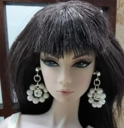 New styles Doll toy earings pretty jewelery for FR BB 1/6 dolls BBIKD24J