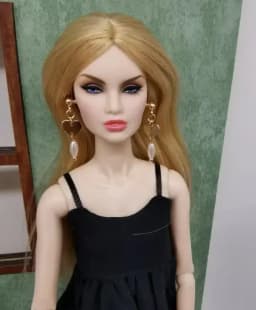 New styles Doll toy earings pretty jewelery for FR BB 1/6 dolls BBIKD24J