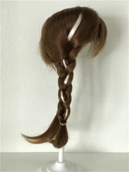 New hair Wig for 20inch to 22inch Reborn Dolls Long Strainght hair for 48-55cm Silicone Reborn Baby Doll Hair Wig