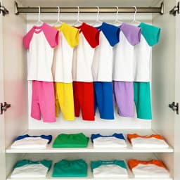 2 pcs Shirt+Shorts Doll Accessories Clothes Set Two-tone T-shirt Outfit Clothing For 43cm Baby New Born&18 Inch American Dolls