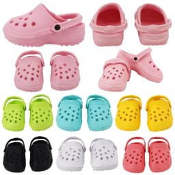 7 CM Doll Shoes Sandal For 43 CM Born Baby Doll DIY Accessories 18 Inch American Doll Girl‘s Toys Our Generation Gift