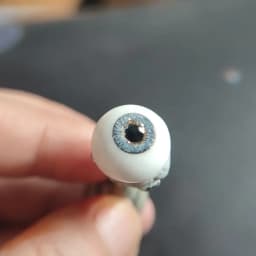New Doll Eyes 8/10/12/14/16/18/22mm Yellow Resistant Realistic Eye Plaster Eyeball Diy Girl Toys Dress Up Doll Accessories