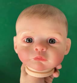 NPK 20inch Finished Reborn Doll Kit Joleen Lifelike Soft Touch DIY Already Painted Doll Parts