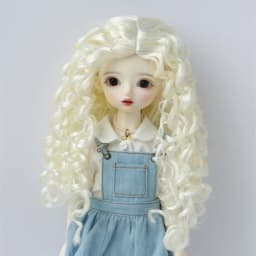 Jusuns JD073 5-6inch 6-7inch 1/8 1/6 Eldorado Parting Synthetic Mohair Doll Wigs OB11 YOSD Long Fashion Curly BJD Hair