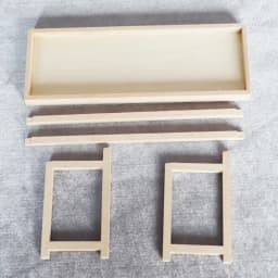 Doll house Mini Furniture Wooden Refrigerator Scene Beverage Color Freezer