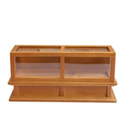 Doll house Mini Furniture Wooden Refrigerator Scene Beverage Color Freezer
