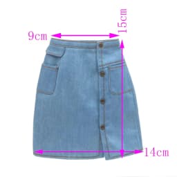 BJD Clothes 58-60cm 1/3 BJD SD DD Moving Ball Joint Doll Accessories Fashion Denim Skirts Toys Gift