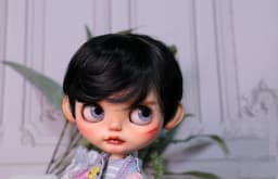 Blythes Doll Hair Is Suitable for 1/6 9-10 In Size Stylish Sunny and Handsome Men With Delicate Short Hair and Soft Silk Wig