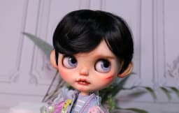 Blythes Doll Hair Is Suitable for 1/6 9-10 In Size Stylish Sunny and Handsome Men With Delicate Short Hair and Soft Silk Wig