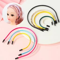 5pcs Cute 1/3 1/4 1/6 1/8 for Doll Headband Materials Doll Hair Decoration Accessories DIY Doll Head Band Parts Doll Accessories