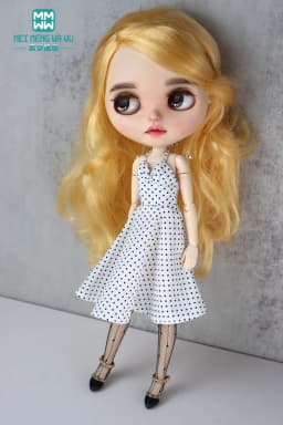 NEW 28-30cm Blyth Azone OB22 OB24 Doll Clothes Fashion Suspender Skirt Halter Dress