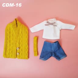 Lovely BJD Doll Clothes 1/6 Princess Dress Baby Clothes for Dolls 30cm Two-Dimensional Anime School Uniform for Girls