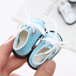 15-20cm Doll Bright Leather Shoes Mini Shoes For 1/6 Doll Toys For Girls Gifts Doll Accessories