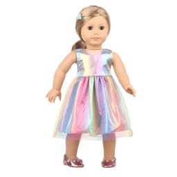 Baby Doll Clothes Dress Flamingo Cute Summer Skirt Bodysuit For 18 Inch American&43cm Reborn New Born Doll OG Girl`s Toy Doll