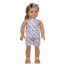 Baby Doll Clothes Dress Flamingo Cute Summer Skirt Bodysuit For 18 Inch American&43cm Reborn New Born Doll OG Girl`s Toy Doll