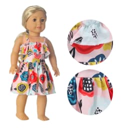 Doll Baby Clothes Princess Lace Dress Fit 18 Inch American&43 CM Reborn New Born Baby Doll OG Girl Doll Shoes DIY Gift`s Toy