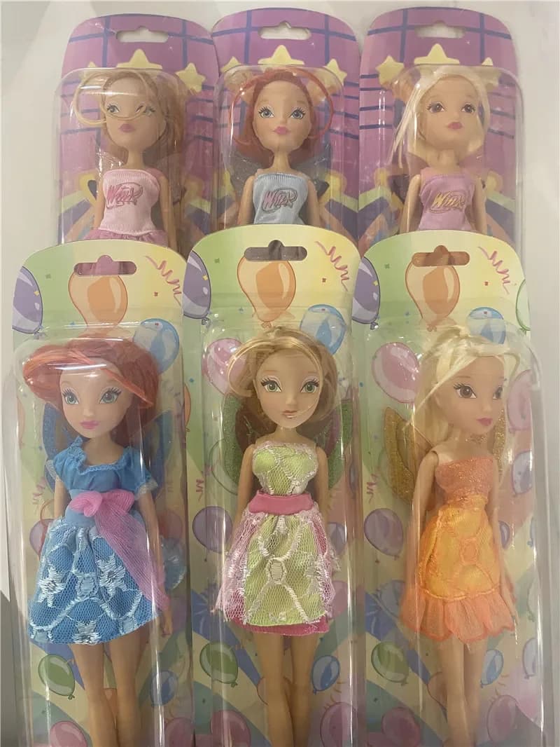 28cm High Believix Fairy&Lovix Fairy Girl Doll Action Figures Fairy Bloom Dolls with Classic Toys for Girl Gift bjd