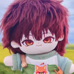 Anime Role Attributes Yugi Amane Handsome Boy Cosplay 20CM Soft Plush Doll Body Dress Up Clothes Plushie Stuffed Toys Xmas Gift