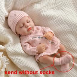 16 Inch Reborn Dolls For Cute 40cm Loulou Full Body Soft Vinyl Reborn Doll Lifelike Reborn Doll Toys Realistic Doll Toy For Gift