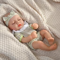 16 Inch Reborn Dolls For Cute 40cm Loulou Full Body Soft Vinyl Reborn Doll Lifelike Reborn Doll Toys Realistic Doll Toy For Gift