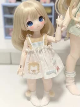 New bjd sd doll 1/6 Lala anime face resin OB11 Qbaby blythe MDD VOLKS DIY spot makeup Free shipping dolls