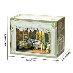 Retro Magic City DIY Wooden Doll Houses Assembled Building Kits With Furniture LED Lights Home Decoration Adult Handmade Gifts