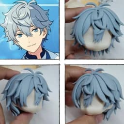 Custom Commission Ob11 Ob22 Hair Head Ultra Light Clay Handmade Customized Product Anime Game Cosplay Toy Accessories
