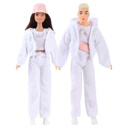 9 Styles Male/Female Doll Clothing High Quality 2024 Fashion Casual Wear Shoes Velvet Sportswear Caps 30CM Doll