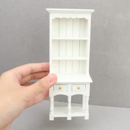 1Pcs 1:12 Dollhouse Miniature Bookcase Cabinet Model Doll Home Display Cabinets Storage Racks Mini Furniture Decor Toy