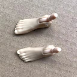 MENGF Doll Hands Feet 1/6 Doll Parts Beige Latin Dark Brown Doll Accessories DIY Dressing Doll Decors Hands Legs Feet