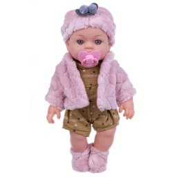 12inch 30cm Reborn Doll with Clothes Baby Doll Can Be Washed Soft Appease Education Newborn Baby Doll Children's Toys Gift