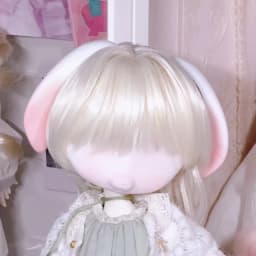 BJD Doll Ear Resin Material For 1/6 BJD Doll Head Animal Ear Rabbit Ear DIY Doll Accessories Toy