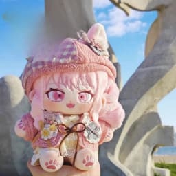 20cm Anime Girl Role AKIYAMA MIZUKI Kawaii Cosplay Soft Cotton Doll Body Cartoon Dress Up Model Toy Figures Fans Collection Gift