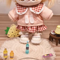 Length 5.5cm Doll Clothes Accessory 20CM Cotton Doll Leather Shoes for MellChan Toy Shoes Dress Up Kits Christmas Holiday Gifts
