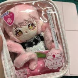 New 10cm Ita Bag Mandarin orange Milk Strawberry Doll Storage Display Portable Game Anime Fashion DIY Bag Storage