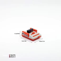 1/12 Miniature Dollhouse Furniture, Reminiscent TV Game Console Model, Living Room Scene Display, Doll Toy Accessories