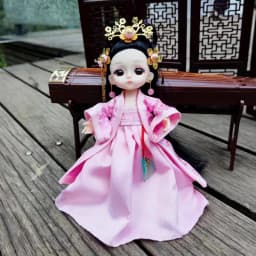 33cm Doll with Ancient Clothes Suit 11 Joint Chinese Style Doll Dress Up Toys for Children