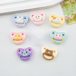 10Pcs Lovely Mini Doll Pacifier Play House Supplies Dummy Nipples For Doll Baby Dolls Kids Toy Baby Pacifier Accessories
