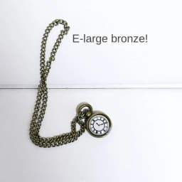 1Pc ob11 Miniature Toy Mini Necklace Pocket Watch for Doll 1/6 Figure Doll Accessories Dollhouse Decoration