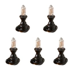 Dollhouse Retro Wall Lamp Oil Lamp Model Kit, 5Pcs Child Pretend Play Toys