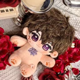 20cm Anime Game Love and Deepspace Caleb Attachment Series Cosplay Soft Cotton Doll Body Cartoon DIY Dress Up Toy Figures Gift