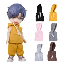 For P9 Obitsu 11 Sports Casual Hoodie Pants For 1/12 OB11 ufdoll YMY Molly Body Doll Cloth Doll Outfit Clothes