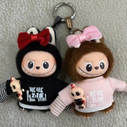 In Stock Clothes 10cm/17cm/38cm/58cm For Labubu / Zimomo Doll Costume Cute Clothes And Shoes No Doll Included Valentine'S Day