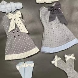 New 1/6 1/4 Doll's Clothes for 30/45cm Bjd Doll Fashion Dress Girl Toys Play House Dress Up Gift Cute Doll Accessories, No Doll