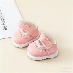 3.5cm Doll Canvas Shoes Leather Shoes For 15 17 cm For Labubu Doll Mini 1/6 BJD OB27 10cm Cotton Doll Clothing Outfit Accessory