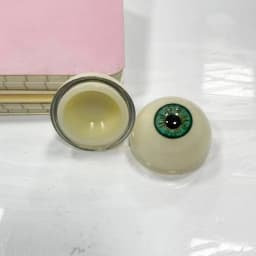 1pair 20mm Acrylic Fake Eyes Eyeballs with 3 Dimensional Fitting Eye 10 Styles Silicone Doll Simulation Eyeballs